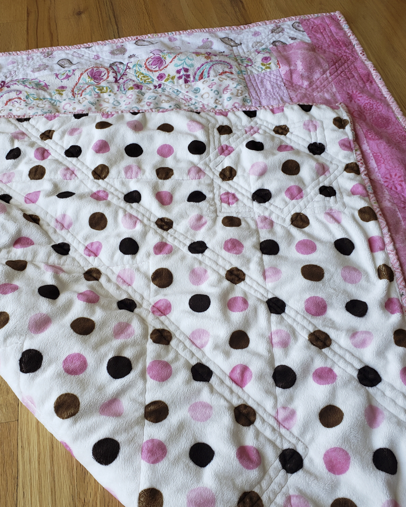 Big log cabin backing Big log cabin backing